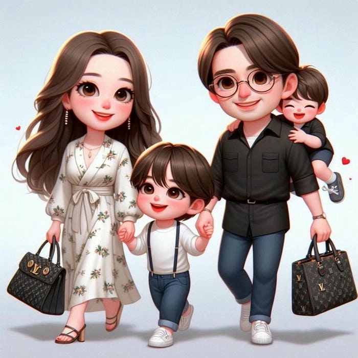 Khoảnh khắc sum họp trong Gia đình chibi