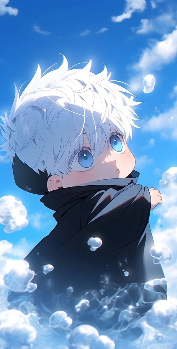 Hình gojo chibi cute thu hút mọi ánh nhìn