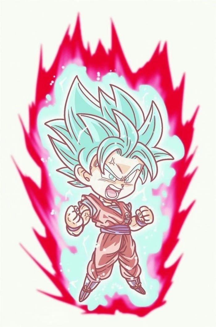 Tải miễn phí file goku chibi png sắc nét