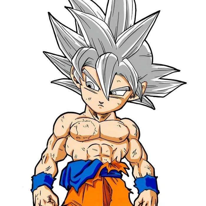 Khám phá mẫu goku chibi 3d chân thật