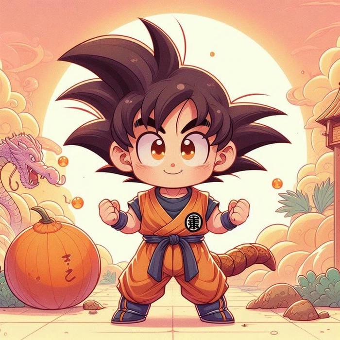 Tuyển chọn goku chibi pixel art đẹp mắt