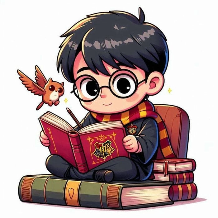 Ý tưởng độc đáo để vẽ harry potter chibi dễ thương