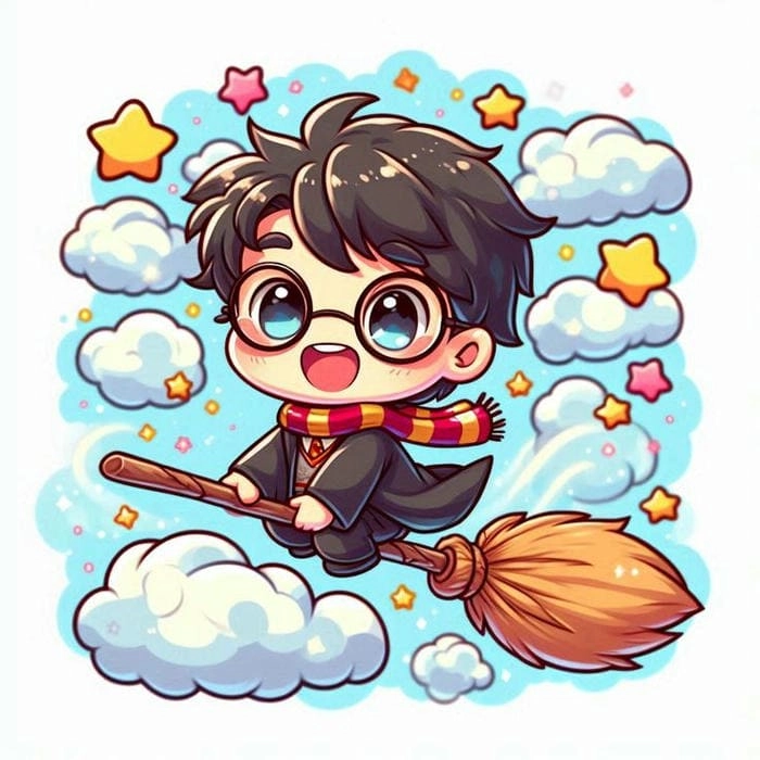 Ấm áp với harry potter chibi blanket xinh xắn