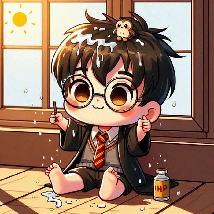 Sáng tạo hơn với harry potter chibi clipart