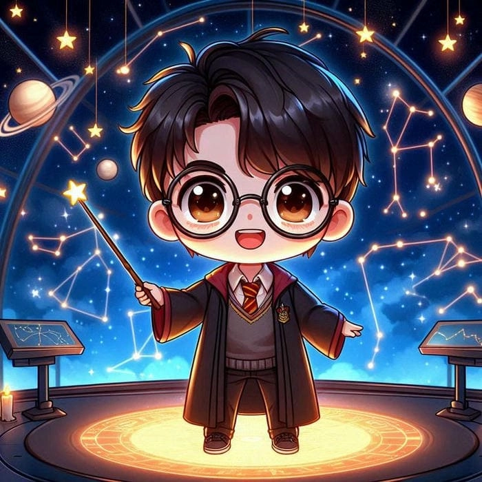Tạo nét riêng với harry potter chibi drawing