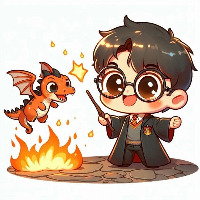 Ngắm nhìn hedwig harry potter chibi đầy mê hoặc
