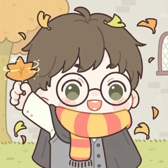 Cài đặt ngay hình nền harry potter chibi cực chất