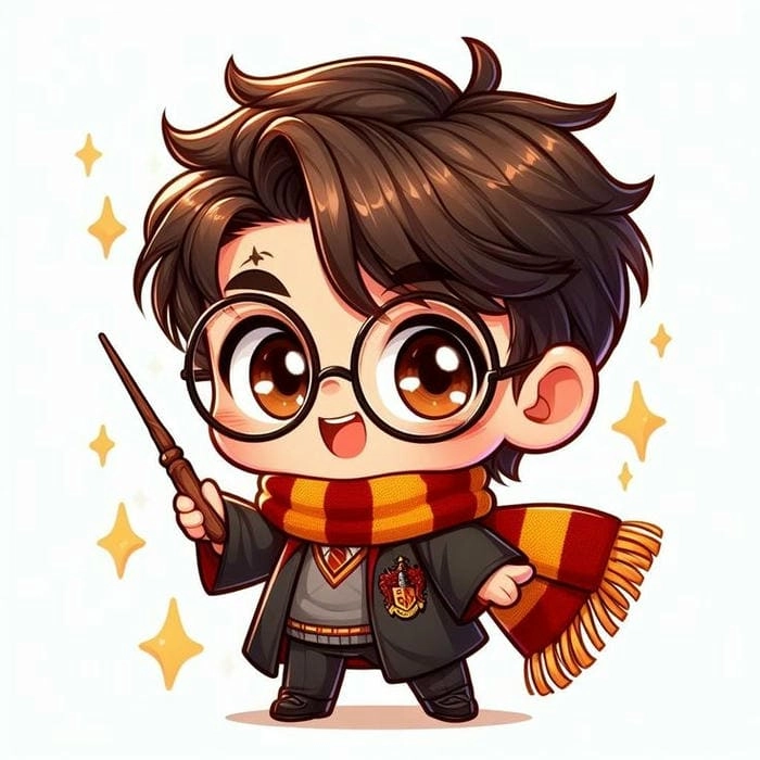 Trải nghiệm ma thuật với harry potter chibi 3d