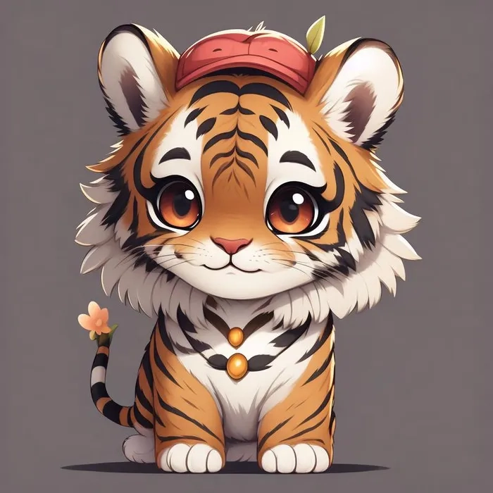 Cách nhanh nhất để vẽ con hổ chibi đẹp mắt