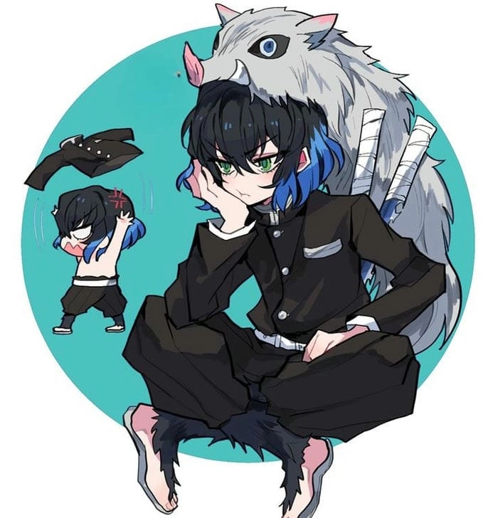 Phong cách cực chất của inosuke chibi