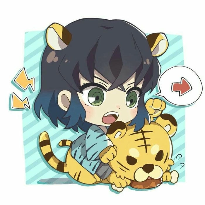 Tổng hợp bộ ảnh inosuke chibi đẹp