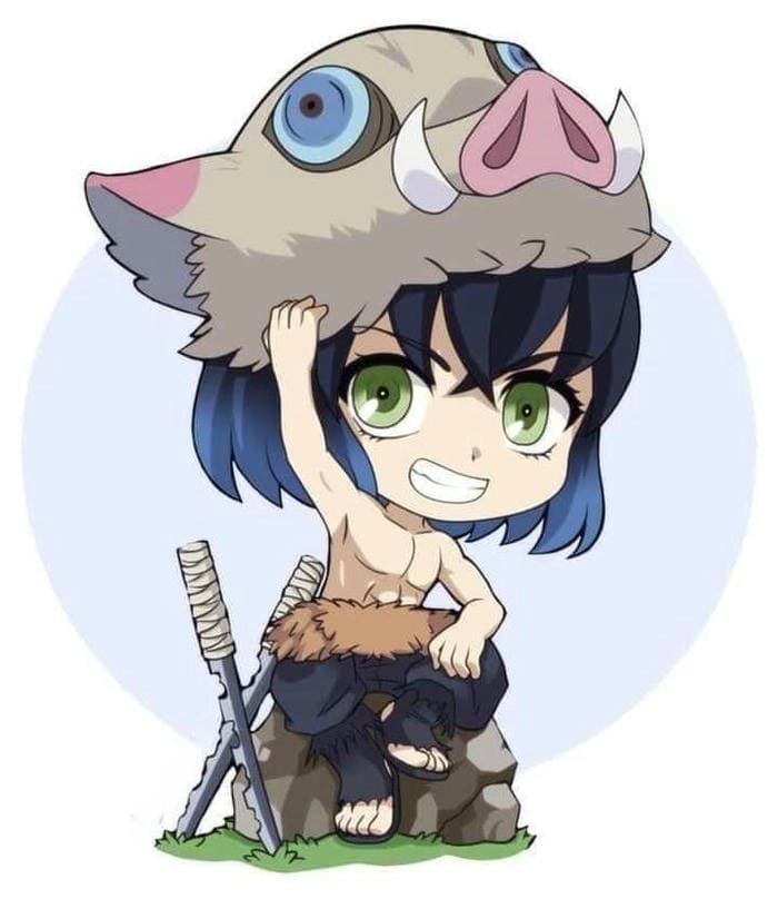 Phong cách inosuke chibi phiên bản anime