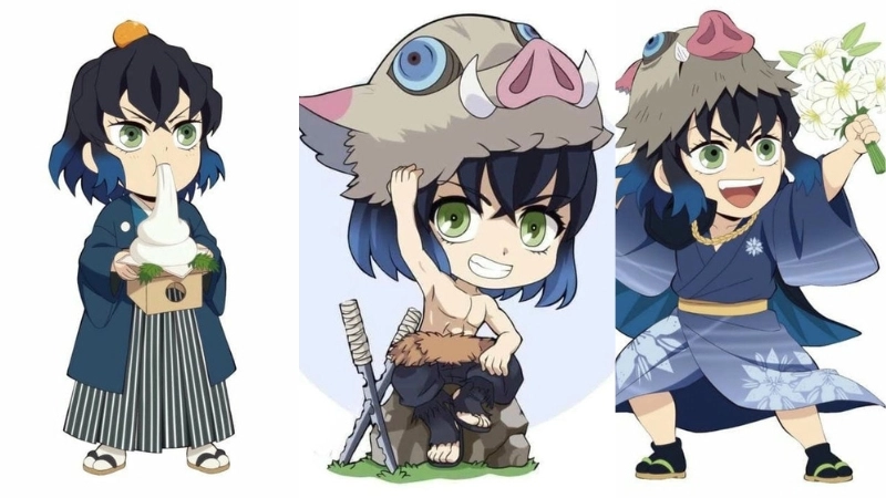 Ảnh inosuke chibi là gì khiến dân mạng phát cuồng