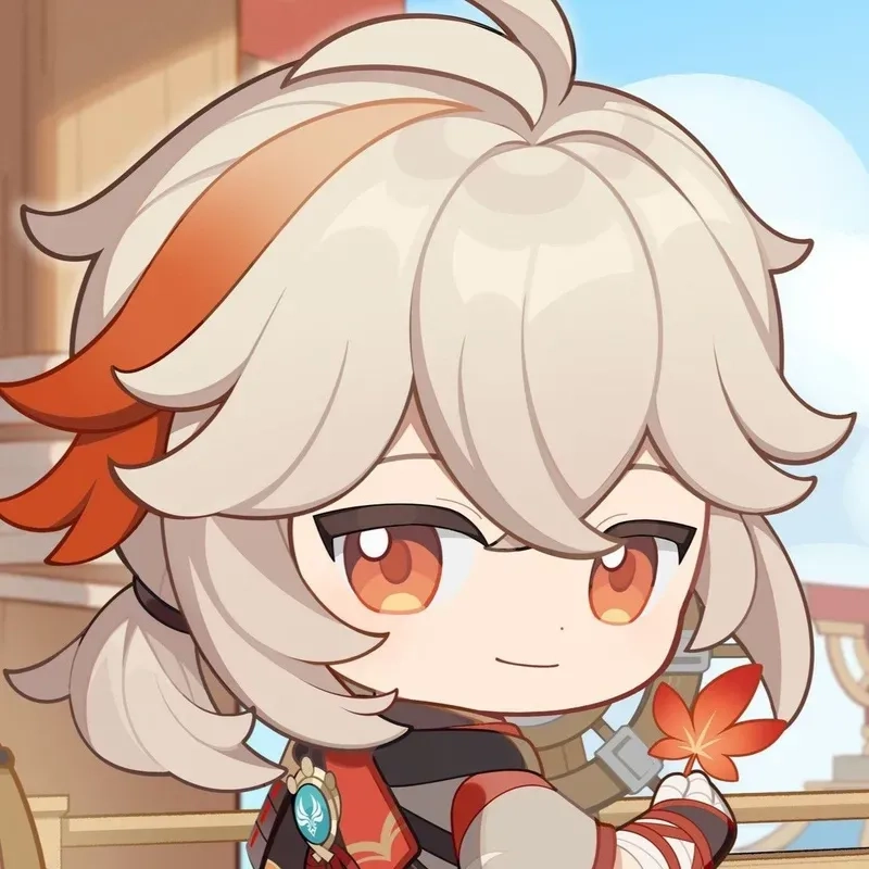 Bộ đôi hattori heiji và kazuha chibi dễ thương