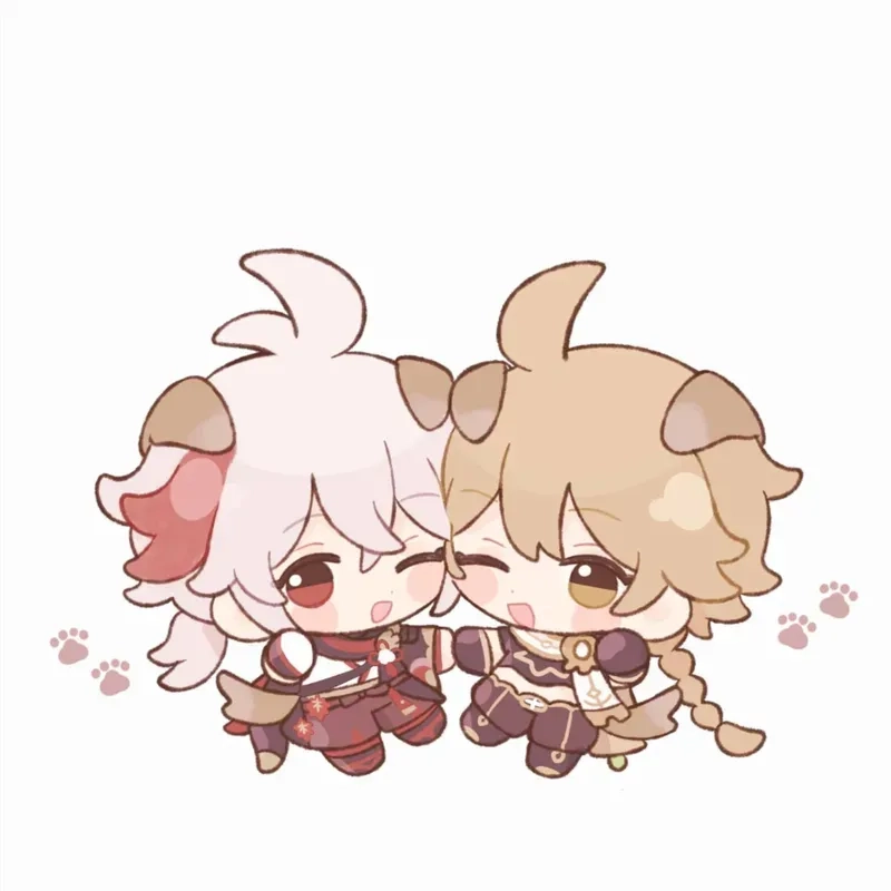 Fanart genshin impact kazuha chibi chất lượng cao