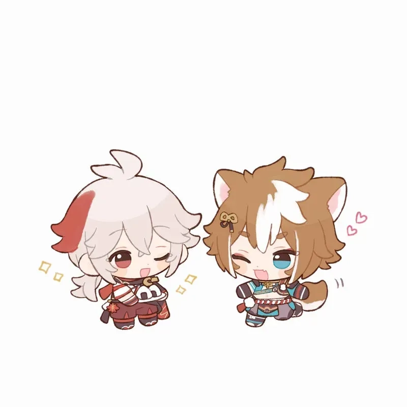 Loạt tranh kazuha chibi art cực tinh tế