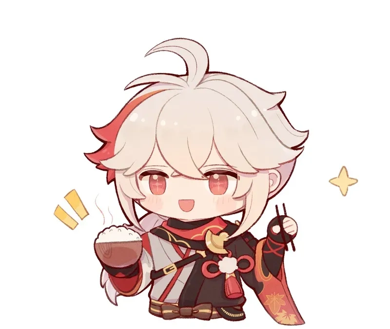 Chiêm ngưỡng ảnh kazuha chibi official chính thức