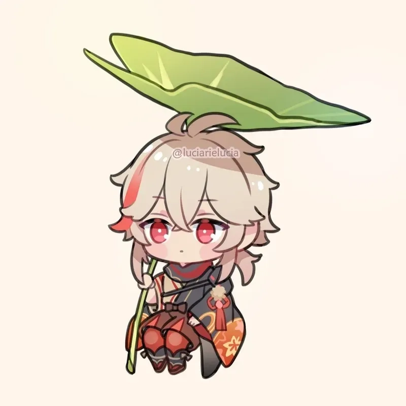 Chọn ngay ảnh kazuha chibi pfp làm avatar đẹp