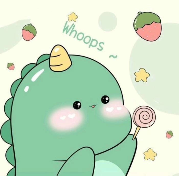 Khám phá thế giới khung long chibi dễ thương