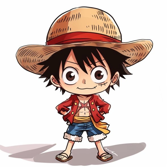 Khám phá vẻ đáng yêu luffy cute chibi