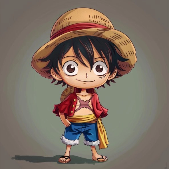 Tổng hợp ảnh luffy chibi cute siêu hot