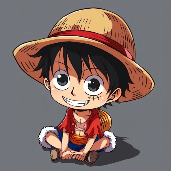 Hình ảnh mới lạ của luffy nika chibi