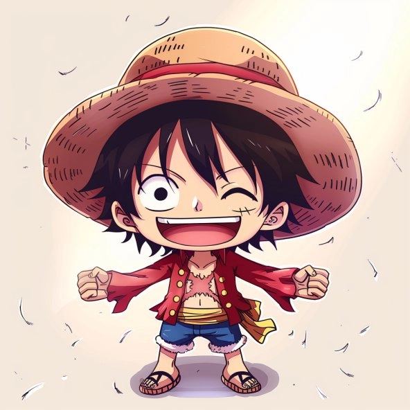 Tải ngay anh luffy chibi đẹp nhất
