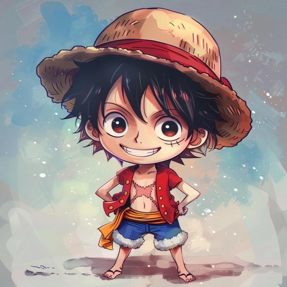 Tuyển chọn hình luffy chibi cute dễ thương