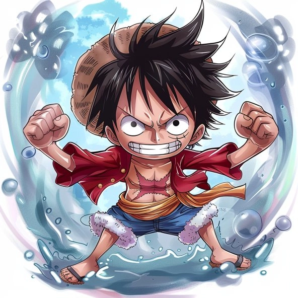 Combo chiến binh luffy zoro chibi cực mạnh