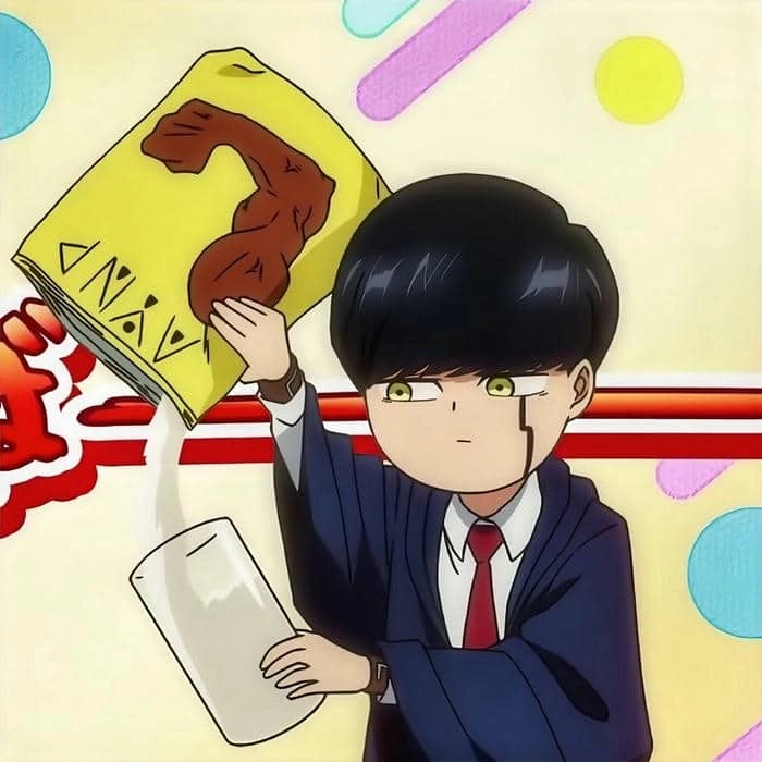 Thần thái đỉnh cao abyss mashle chibi