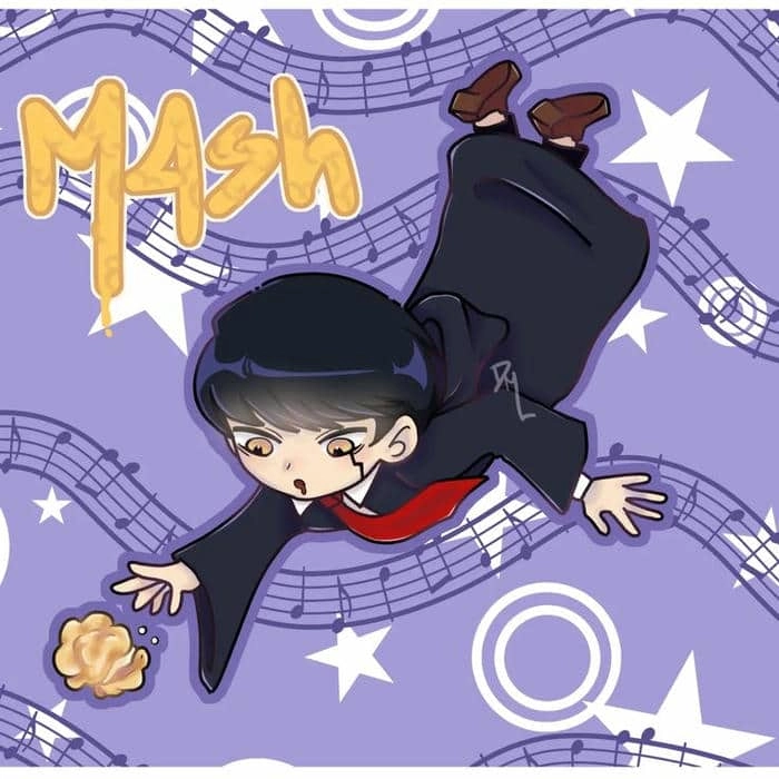 Biểu cảm đáng yêu mashle chibi face