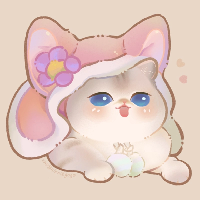 Khám phá hình nền mèo chibi sinh động