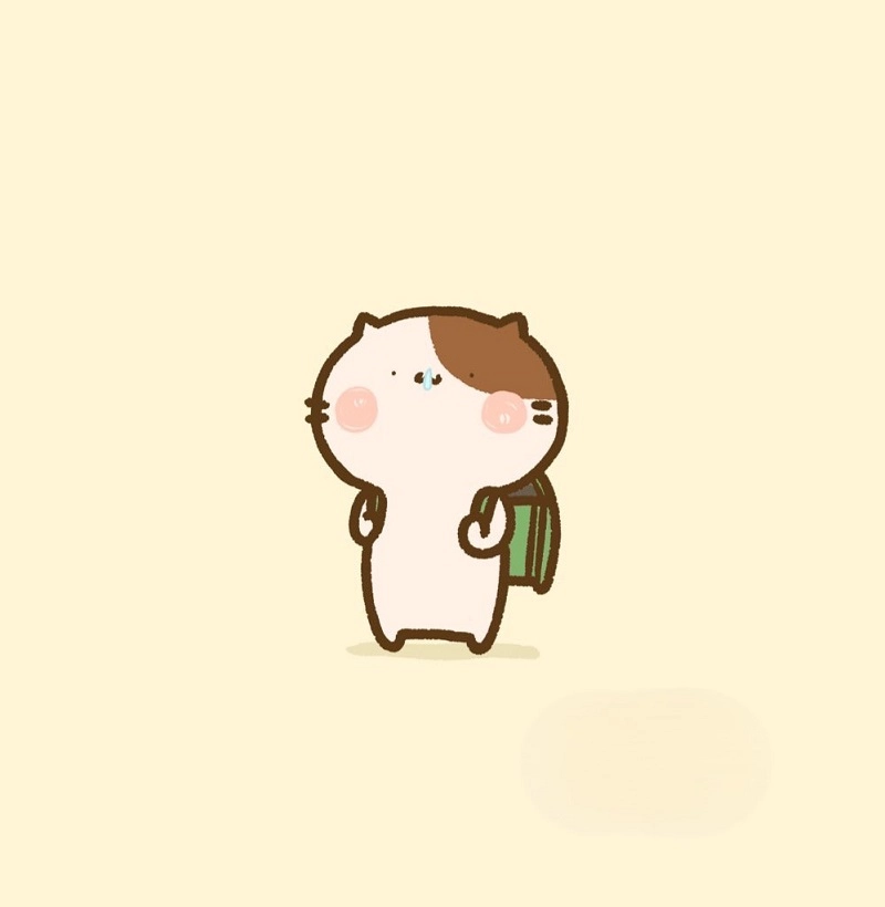 Tải ngay ảnh cute mèo chibi đẹp mắt