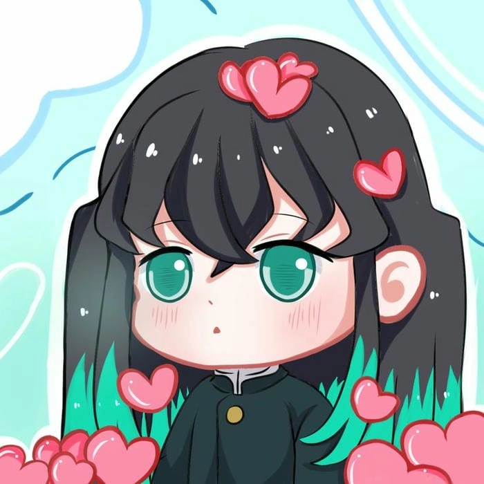 Chibi muichiro nét vẽ đầy cảm xúc