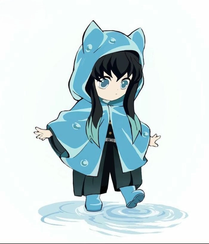 Vẽ muichirou cute thần thái dễ thương