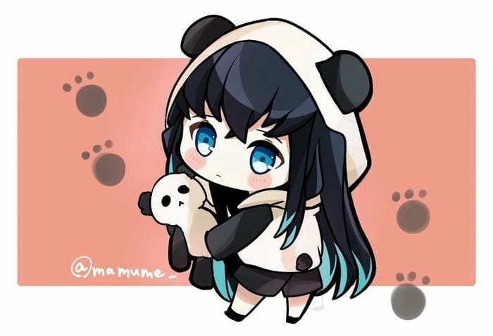 Hình ảnh muichirou chibi cute nhìn là mê