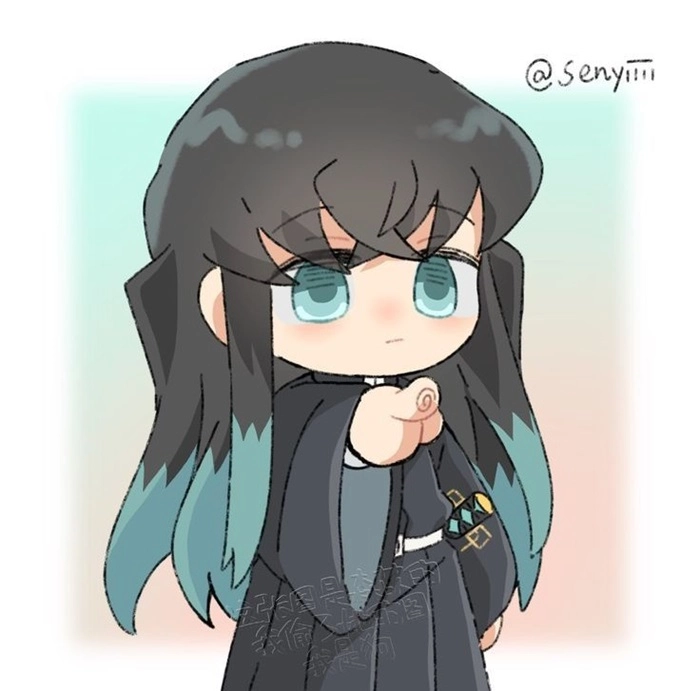 Ảnh muichirou chibi dễ vẽ phù hợp cho bé