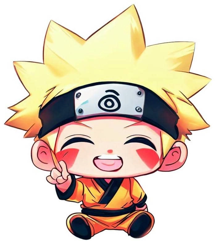 Naruto chibi dễ thương tuyệt đối