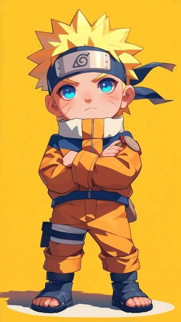 Bộ cute ảnh naruto chibi mê ly