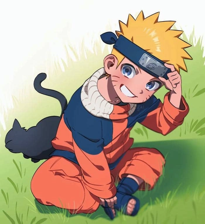 Ảnh đôi naruto and sakura chibi dễ thương
