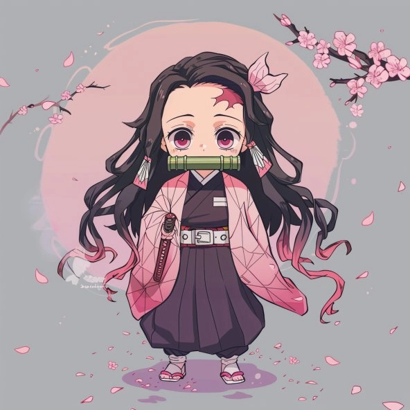Tổng hợp anime nezuko chibi dễ thương