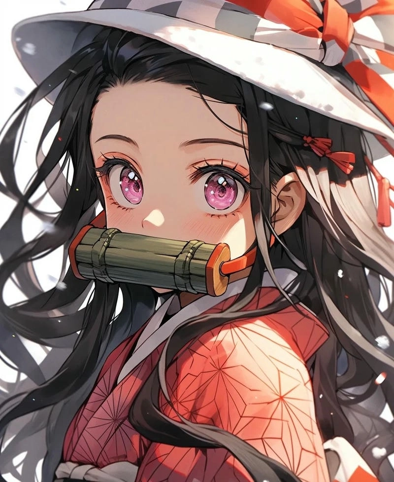 Tập vẽ nezuko chibi dễ vẽ tại nhà