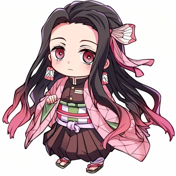 Ảnh nezuko chibi anime thu hút