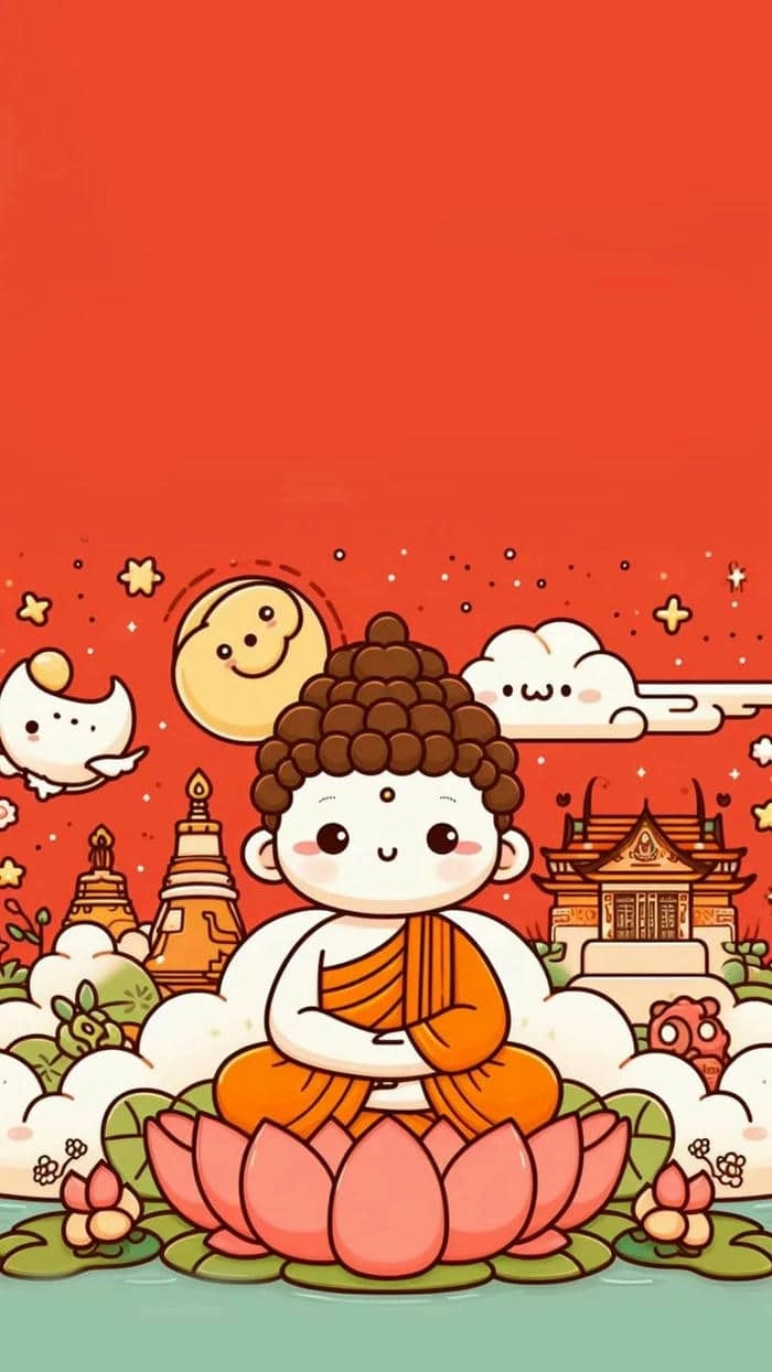 Sự tinh tế trong tượng phật gốm chibi