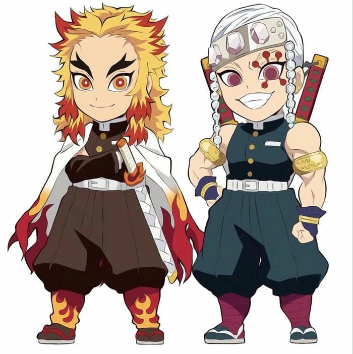 Tổng hợp hình chibi rengoku dễ thương