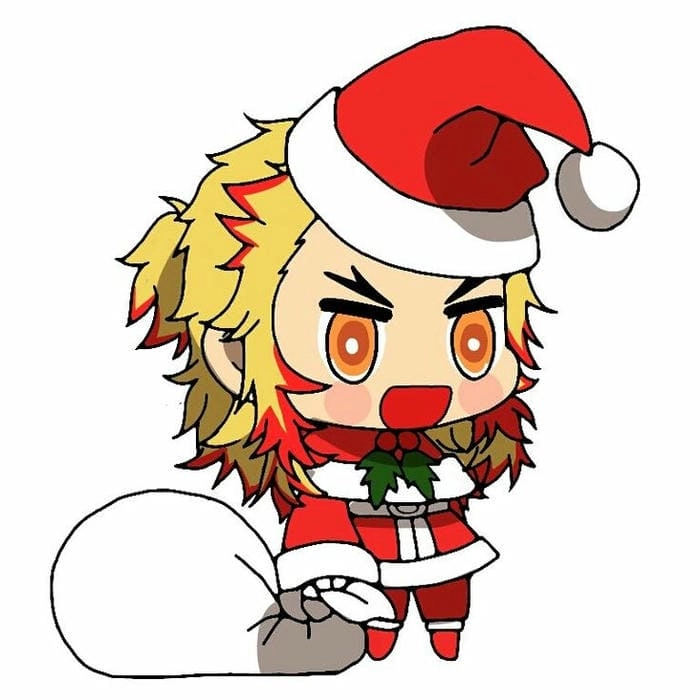 Tranh tay rengoku chibi drawing cực chất