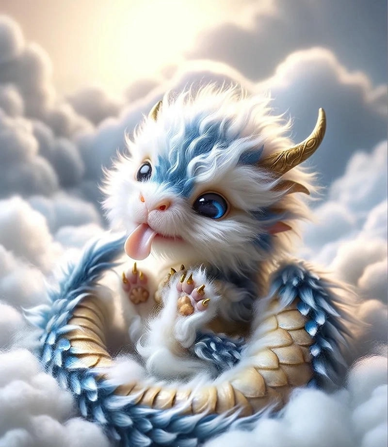 Khám phá hình ảnh rồng chibi siêu dễ thương