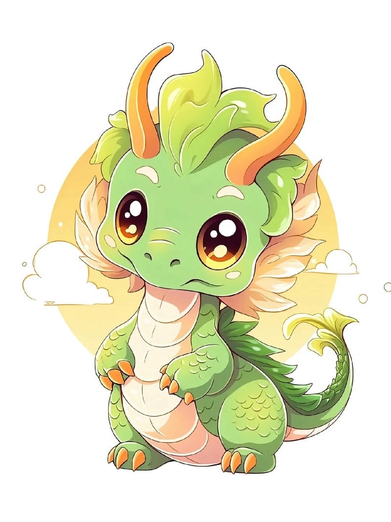 Gợi ý các hình con rồng chibi mới nhất