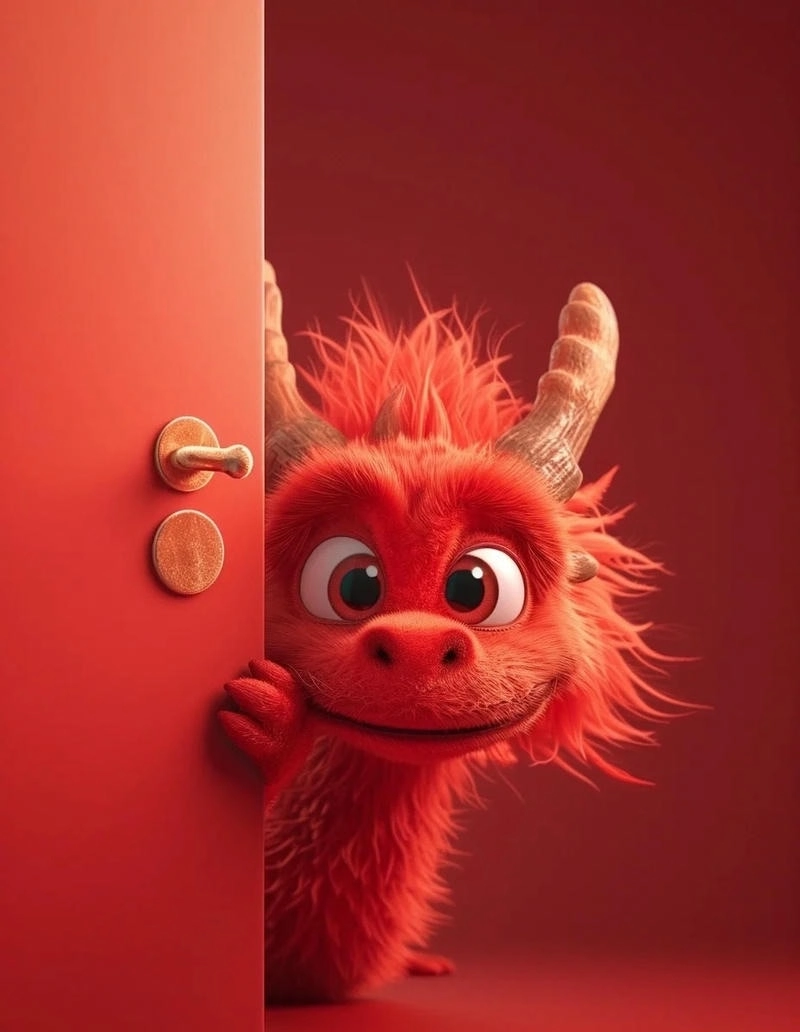 Dễ thương như em bé rồng chibi đáng yêu