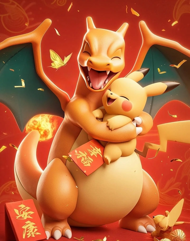 Tải nhanh bộ rồng chibi png trong suốt